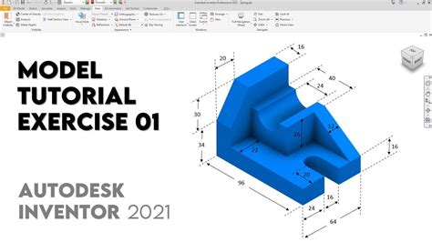 Autodesk Inventor 2021 Tutorial 的图像结果