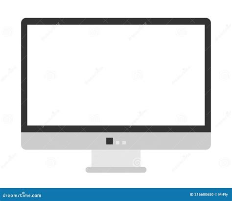 Blank Computer Screen Vector File 的图像结果