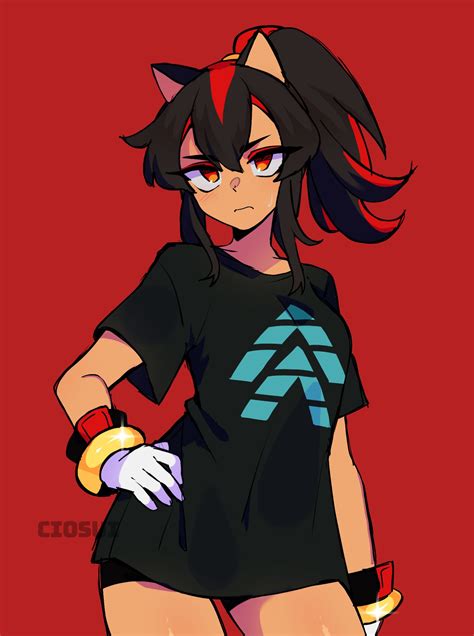Shadow The Hedgehog As A Human Girl