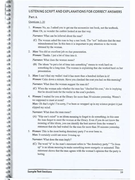 Image result for Transcript Audio Sample PDF