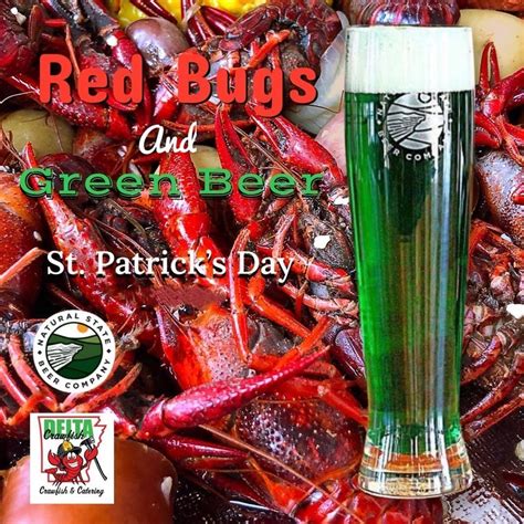 Red Bugs & Green Beer - St. Paddys Day at Natural State, Natural State ...