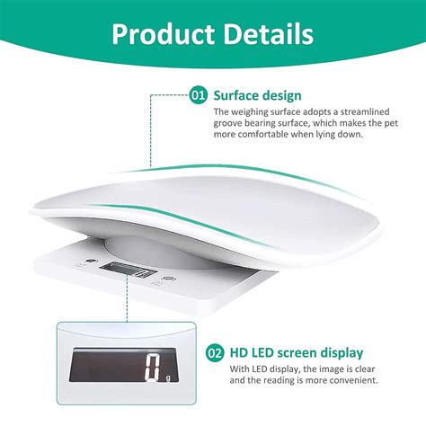 LFGKeng Digital Pet Scale, Small Animal Scale with Tape India | Ubuy
