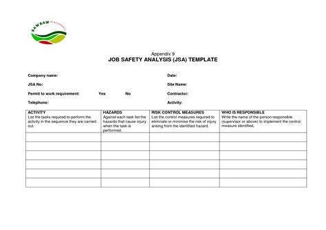 17+ Job Safety Analysis Examples to Download