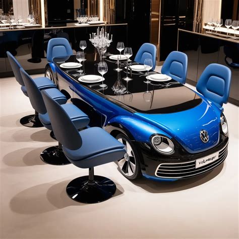 Elevate Your Dining Experience with Iconic Classic Car Dining Tables