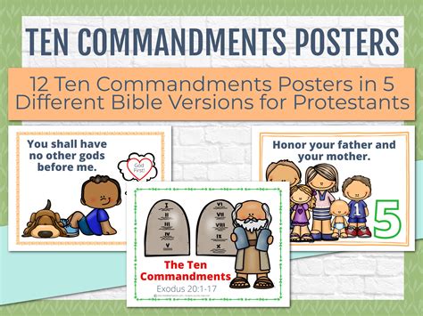 Ten Commandments Kjv
