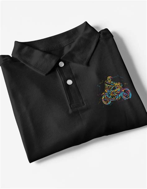 Motorbike Rider Biker Travel | Polo T-Shirts – bohoboxin