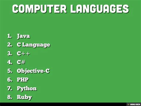 Image result for Types of Languages Computer Topic