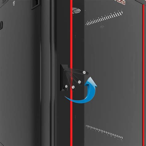 Buy 6U Server Rack Cabinet - Sysracks 24 inch Depth - Fully Lockable ...