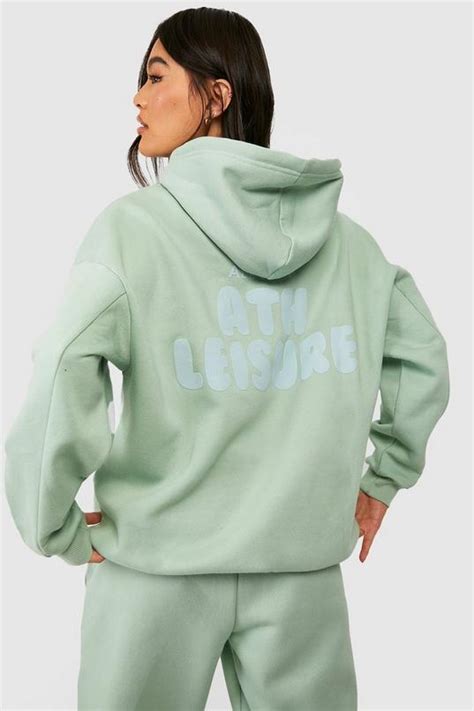 Puff Print Hooded Tracksuit | boohoo USA