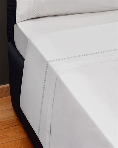 Haremlique Istanbul Suadiye King Flat Sheet | Neiman Marcus