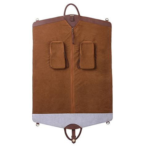 Leather Travel Cover for Suits & Jackets - The Leather Warehouse