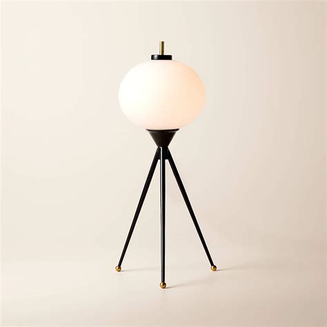 Montaigne Black Tripod Floor Lamp by goop + Reviews | CB2
