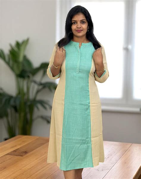 080625OK (E6170) OFFER ZONE A-LINE KURTIS - Green – ELENTRA DESIGNS BY ...