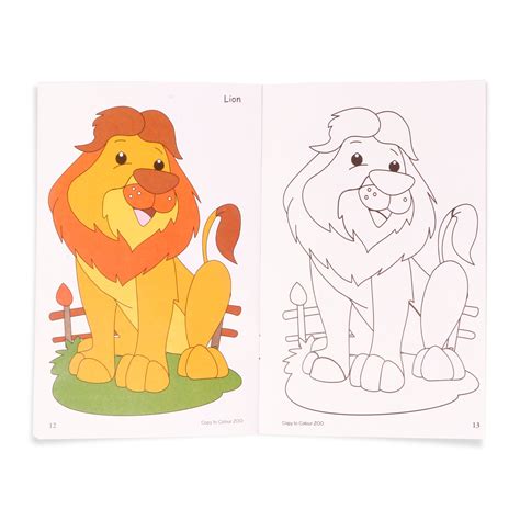 Copy To Colour Zoo 1Book – Itsy Bitsy