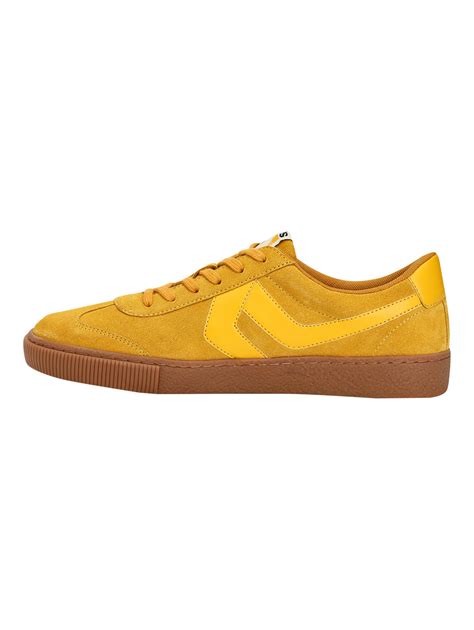 Men's Mustard Solid Sneakers – Levis India Store