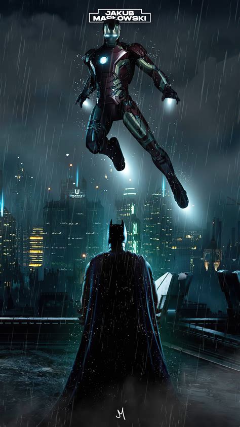 iron man, batman, superheroes, artist, artwork, digital art, artstation ...