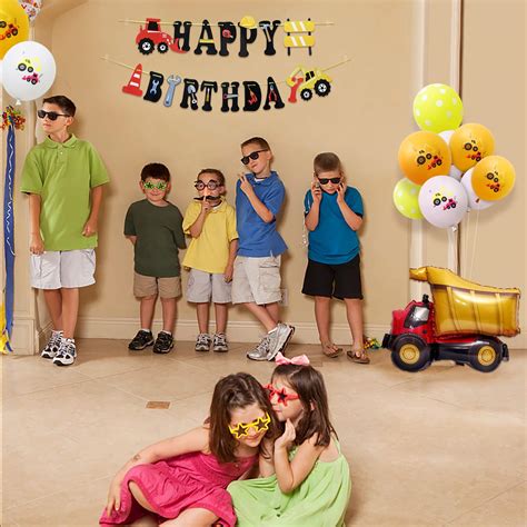 Construction Birthday Party Supplies, Dump Truck Theme Birthday ...
