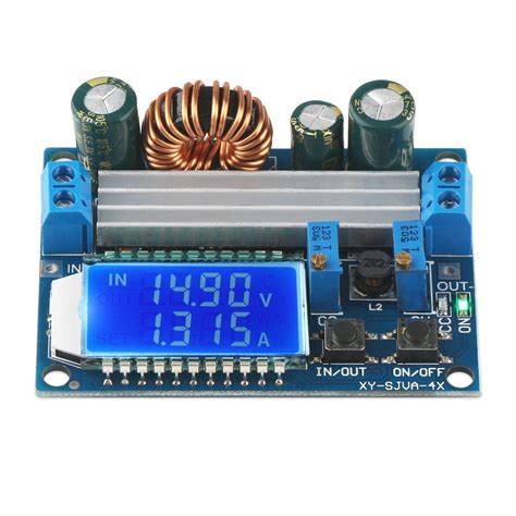 REES52 Buck Boost Converter Display, Buck-Boost Board DC 5.5-30V 12v to ...