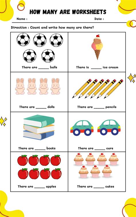 How Many Worksheet 的图像结果