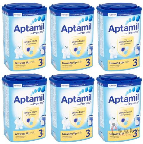 一箱(6罐)爱他美Aptamil原装进口奶粉3段(1-2岁) | 畅购英伦