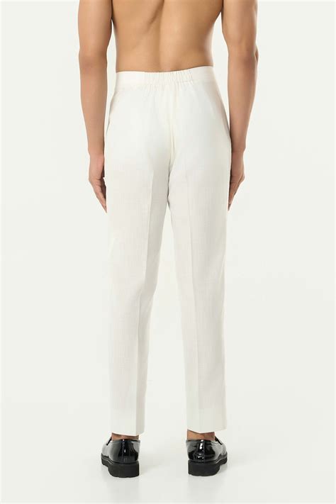 Pyjama Pants - Off White – lineoutline