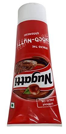 Nugatti Hazelnut Chocolate Spread - Choco-Nutty, 250g Tube : Amazon.in ...