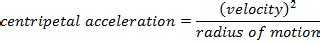 Image result for Centripetal Acceleration Formula Using Similar Triangles
