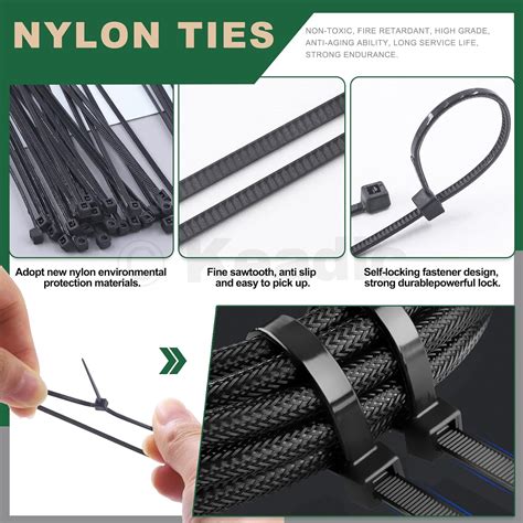 Buy Keadic 91Pcs Black Wire Grid Cube Plastic Connectors with Nylon ...