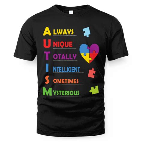 Autism Acronym and Puzzle Piece Ats24061901 - Awaresoul