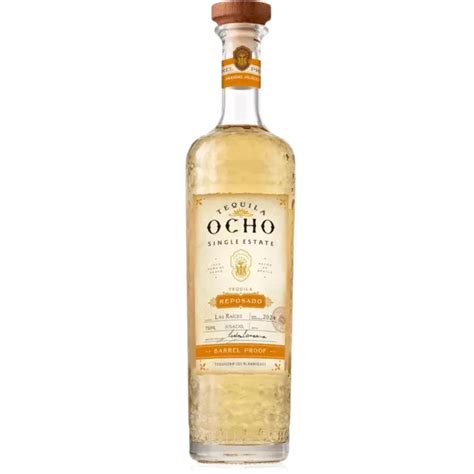 Tequila Ocho Tequila Reposado Barrel Proof 750ML – Remedy Liquor