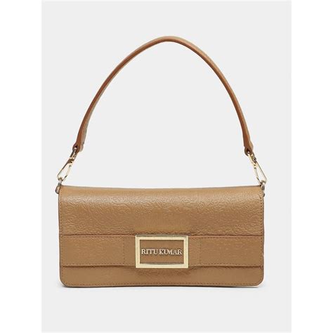 Buy Ritu Kumar Nitya Tan Handbag Online