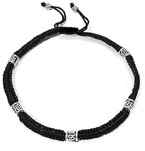 SUSVIJ BLACK THREAD LEG (Pack of 1) : Amazon.in: Jewellery