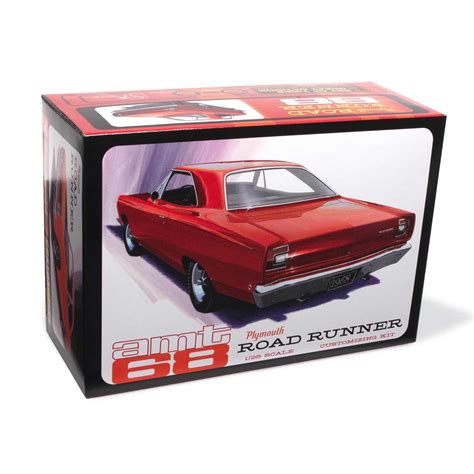 AMT 1968 Plymouth Road Runner Customizing Kit 1:25 Scale Model Kit ...