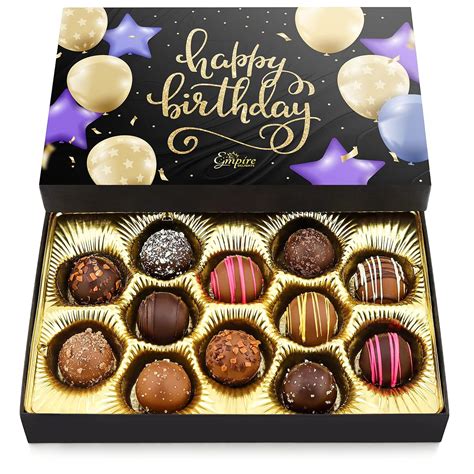 Happy Birthday Chocolates - 12 Assorted Milk & | Ubuy India