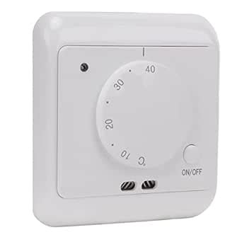 WIFI Thermostat, Rotate Button Electric Baseboard Heater Floor Heating ...