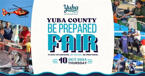 ?️ 3rd Annual Yuba County Be Prepared Fair - Flood Awareness, 1000 ...