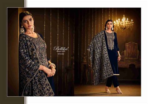 KOHINOOR BY BELLIZA 815-001 TO 815-006 SERIES FESTIVE SUITS COLLECTION ...