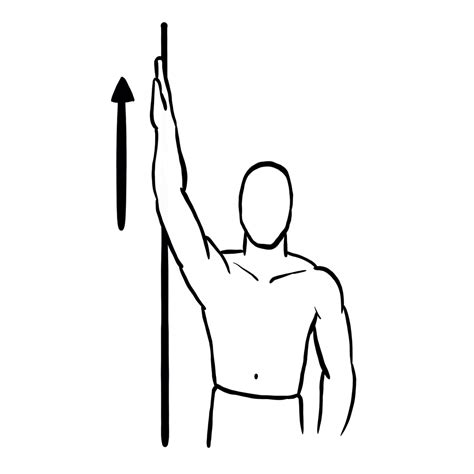 Shoulder mobility: wall slides – exer-pedia