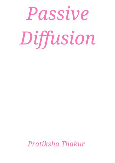 Passive Diffusion 的图像结果