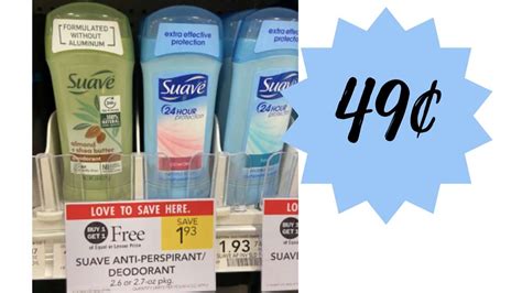 49¢ Suave Deodorant | Publix Deal :: Southern Savers