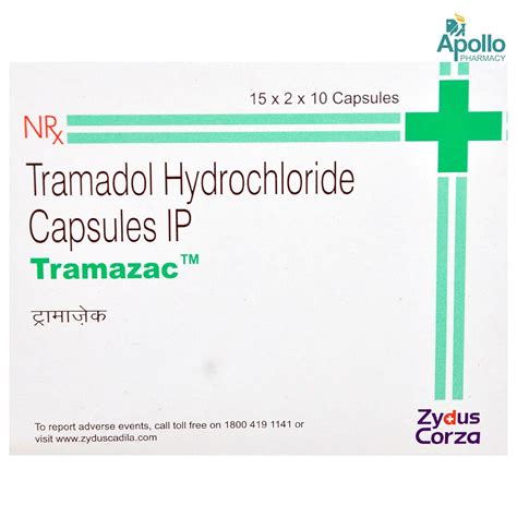 Tramazac Capsule 10's Price, Uses, Side Effects, Composition - Apollo ...