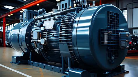 Large turbine industrial compressor for air injection and pressure ...