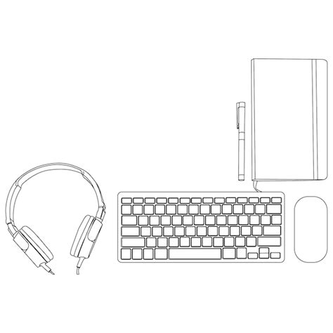 Computer Keyboard Sketch 的图像结果