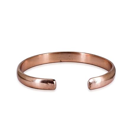 Magnetic Plain Copper Kada A harmonious blend of elegance, tradition a ...
