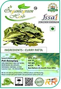 Organicgreen Herb Kadi Patta | Curry Leaf - 200 gms | Karibevu ...