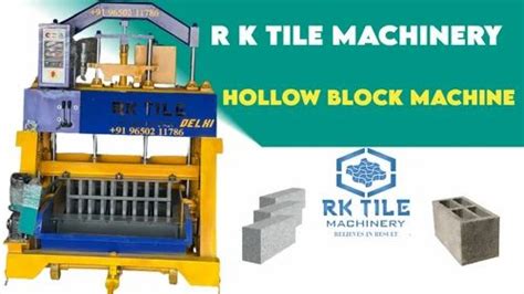 Image result for Semi-Automatic Hollow Block Machine