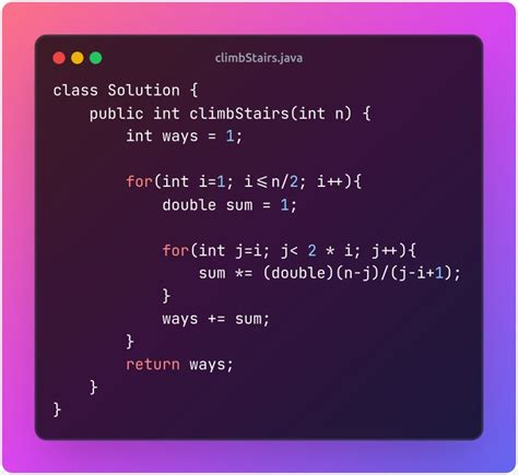 Image result for Climbing Stairs Problem Java