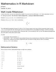 Image result for Mark Down Example for Mathematics