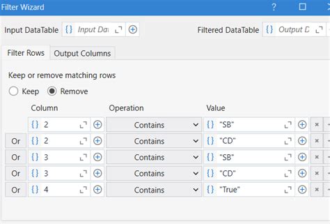 Image result for Filter DataTable in UiPath