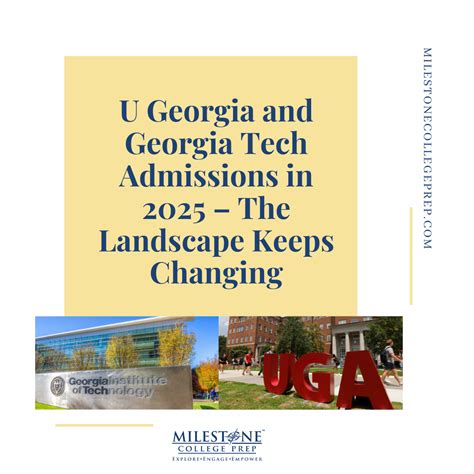 U Georgia and Georgia Tech Admissions in 2025 – The Landscape Keeps ...